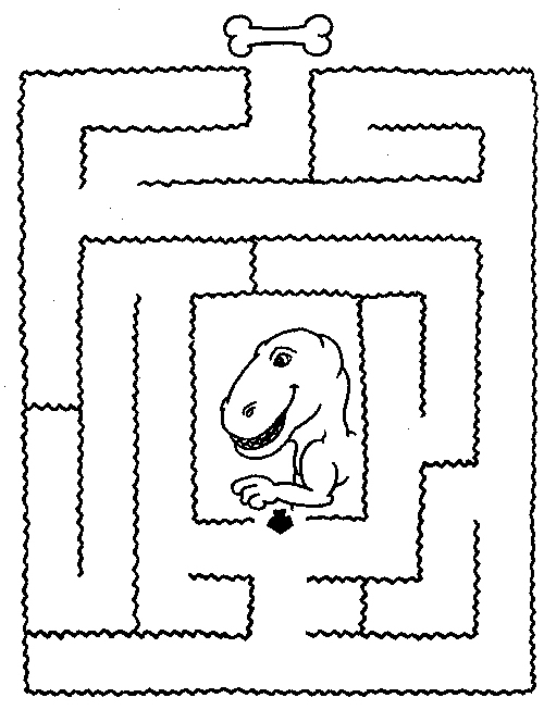 Лабиринт - Косточка для динозавра